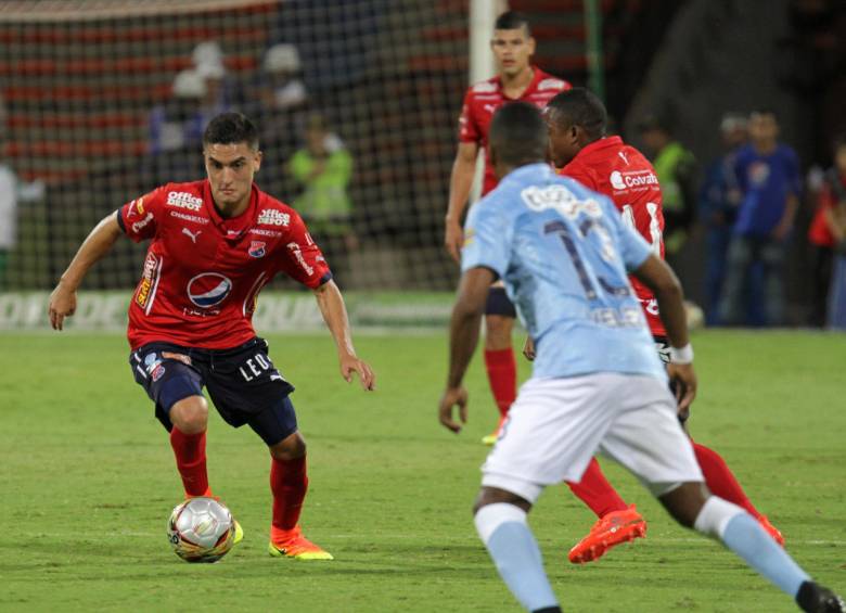 Con 19 años, Eduard Atuesta, sueña con jugar el Suramericano Sub-20 con Colombia. FOTO cortesía-Dim