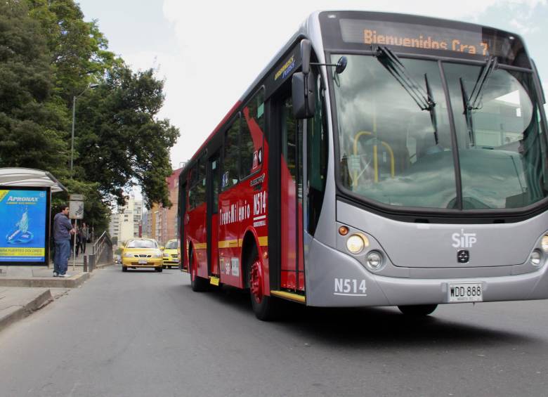 El sistema funciona para el Sistema Integrado de Transporte Público (SITP) y TransMilenio. FOTO COLPRENSA