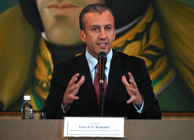 Tareck El Aissami era el vicepresidente económico de Venezuela y ahora será el ministro del Petróleo. FOTO: AFP