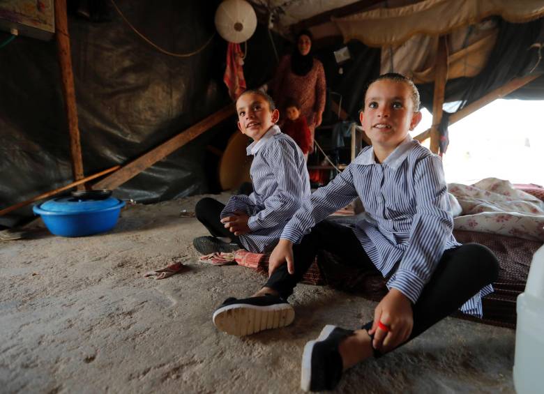 El regreso de los niños palestinos al colegio en la Franja de Gaza