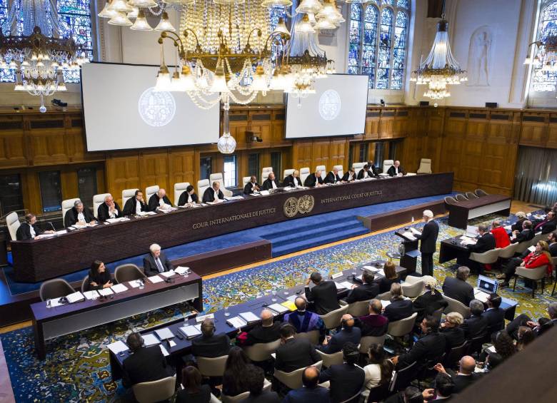 Colombia insistió este lunes ante la Corte Internacional de Justicia (CIJ) en que el alto tribunal de la ONU no es competente para resolver la disputa limítrofe que le enfrenta a Nicaragua . FOTO ARCHIVO