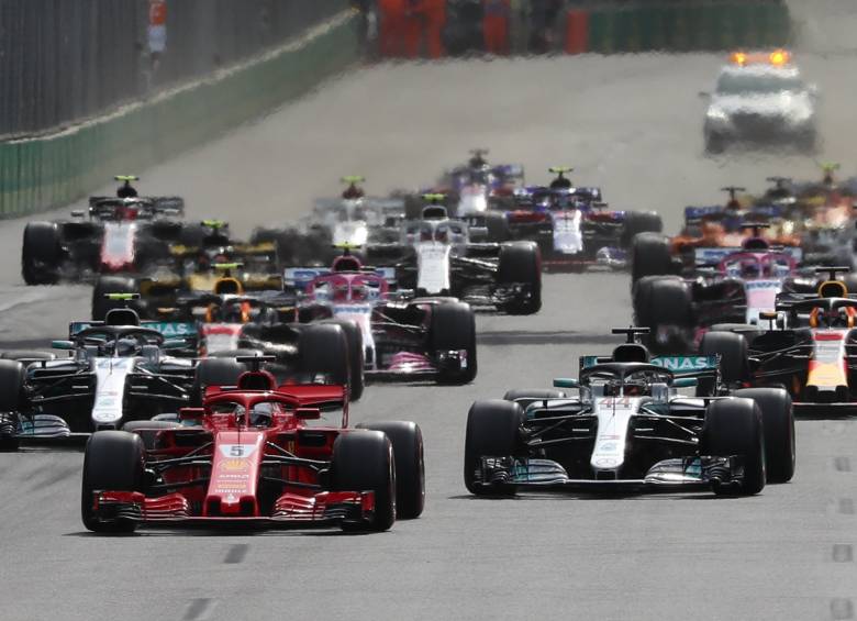 La carrera, la cuarta del calendario de la Fórmula 1, estaba programada el 19 de abril en Shanghái. FOTO EFE