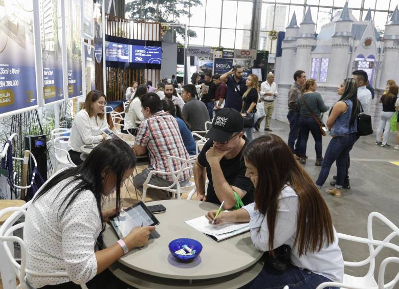 Hasta el primero de marzo se realiza expoinmobiliaria en Plaza Mayor en Medellín. FOTO: Manuel Saldarriaga