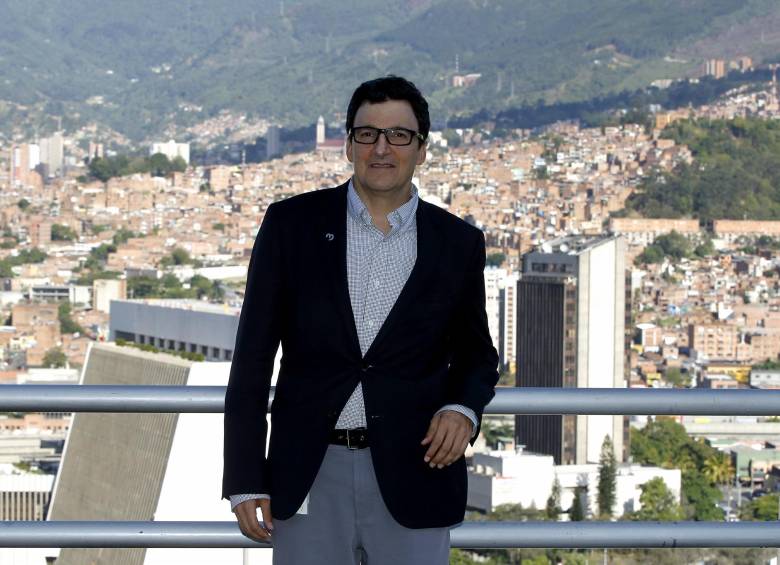 Juan Esteban Calle, gerente de EPM. FOTO Jaime Pérez