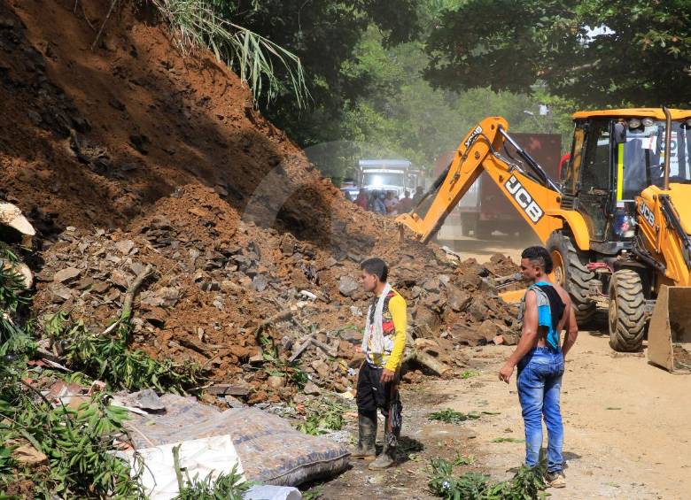 La temporada invernal ha dejado 14 muertos en Antioquia. FOTO: JUAN ANTONIO SÁNCHEZ