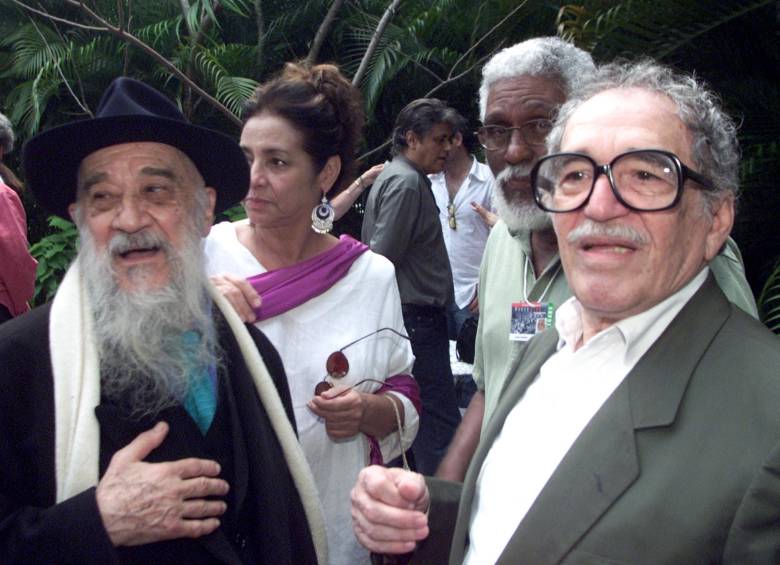 Fernando Birri y Gabriel García Márquez. Foto: Rafael Pérez / Reuters