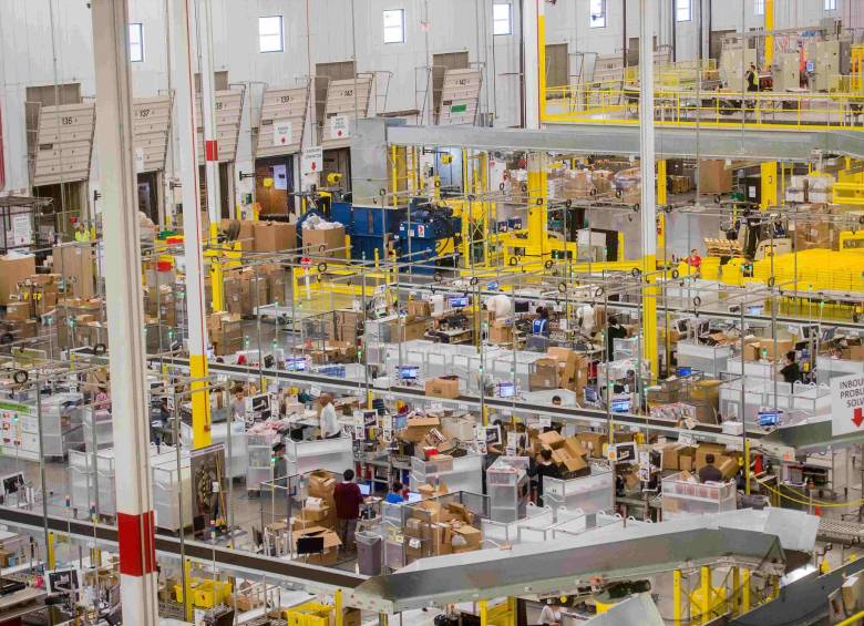 Así luce el trabajo de Amazon al comenzar el mes de diciembre. FOTO Reuters
