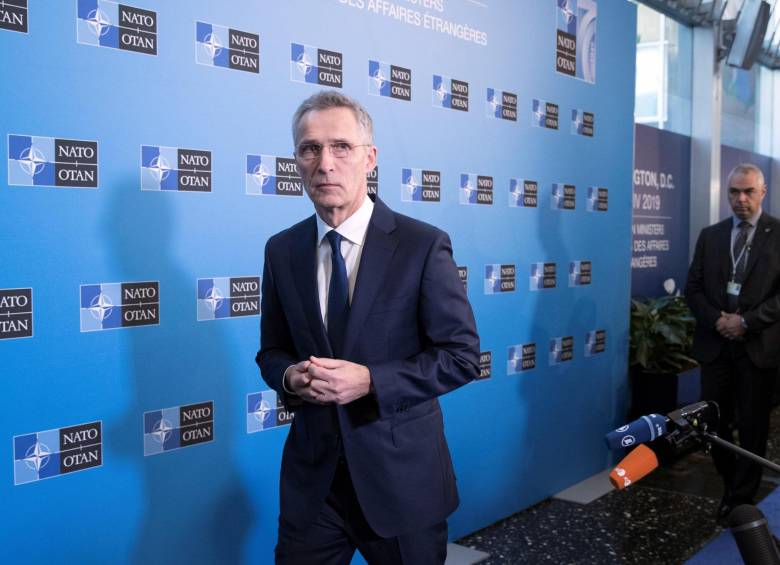 El secretario general de la Otan, Jens Stoltenberg. FOTO EFE