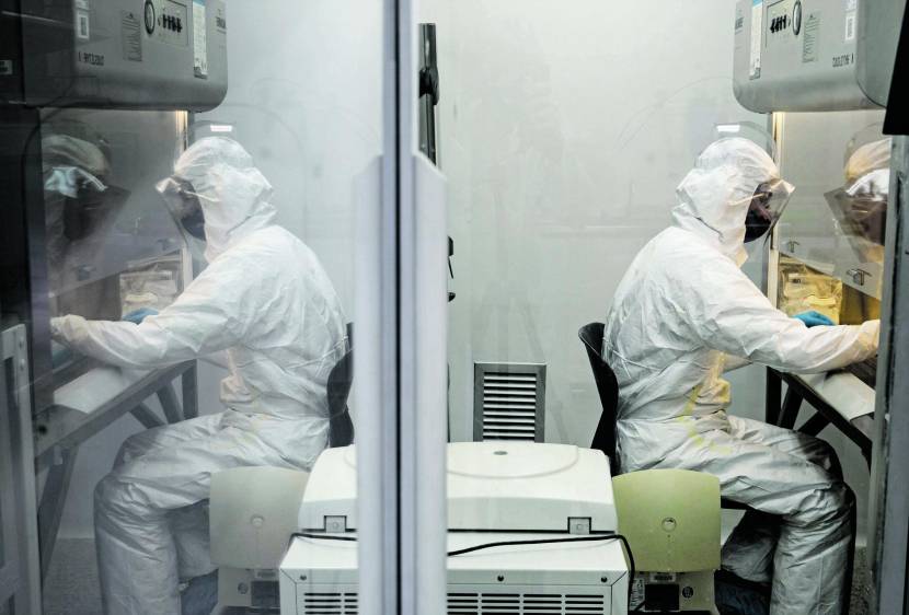 Así luce por dentro el laboratorio del Instituto Colombiano de Medicina Tropical, en Sabaneta, que pertenece al CES.