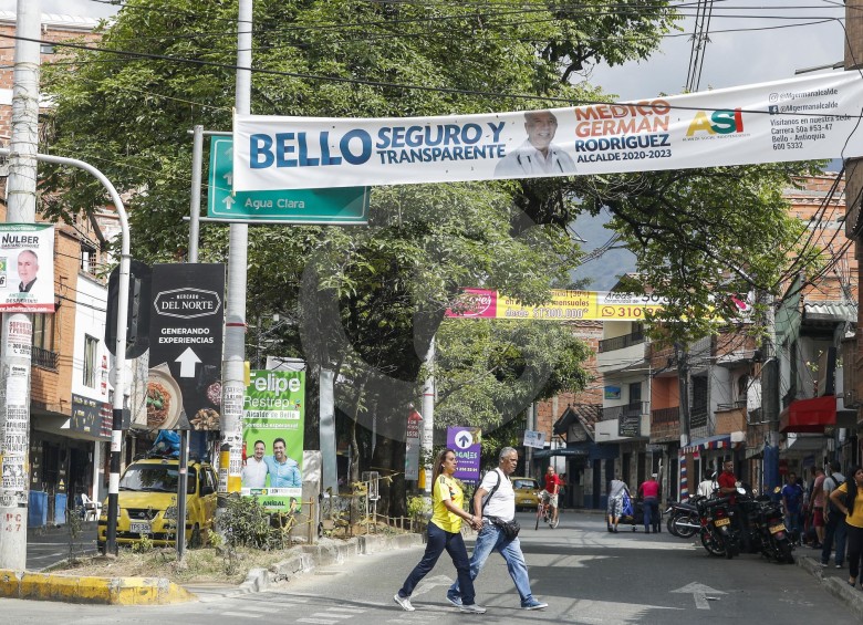 Según datos de la Alcaldía, Bello, municipio ubicado en el norte del Valle de Aburrá, tiene una población de 464.560 habitantes. De estos, 458.173 viven en el área urbana. FOTO manuel saldarriaga