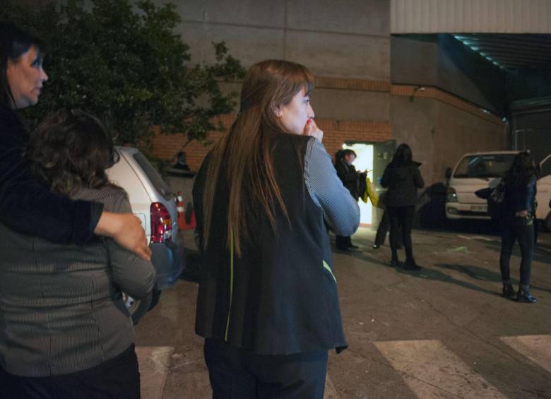 El pánico de la gente fue notorio en toda la región. FOTO AFP
