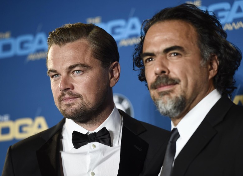  Alejandro González Iñárritu recibió el sábado el premio al mejor realizador por su trabajo en “The Revenant” en la 68 edición de los premios del Sindicato de Directores de Hollywood. FOTO AP