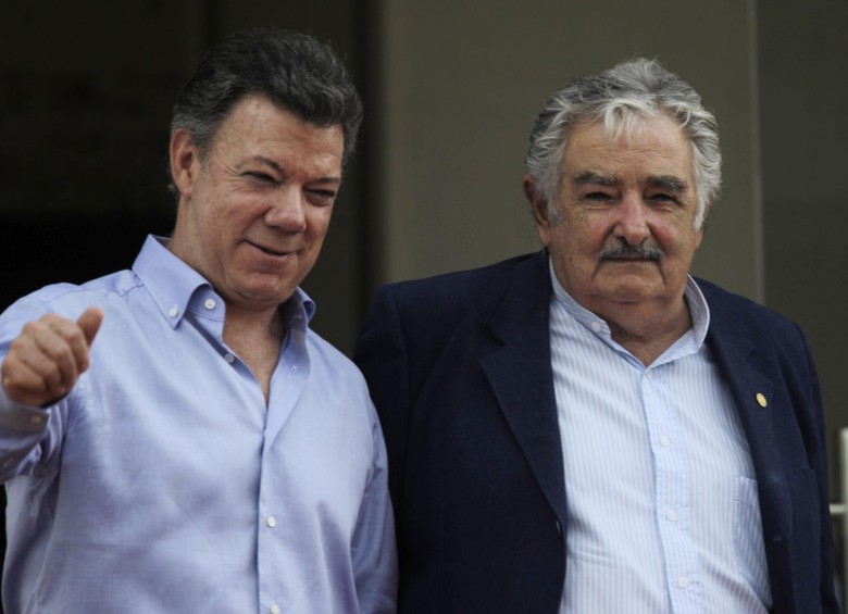 El expresidente de Uruguay José Mujica, dijo que mediaría en el proceso de paz que adelanta el Gobierno de Colombia y la guerrilla de las Farc, a pedido del presidente Juan Manuel Santos. FOTO ARCHIVO REUTERS