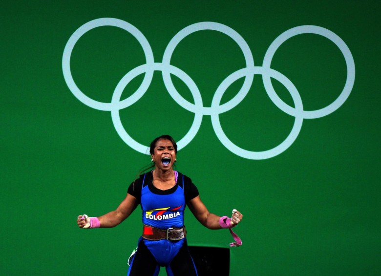 Leidy Solis es medallista de plata en los Juegos Olímpicos de Pekín 2008. FOTO COLPRENSA