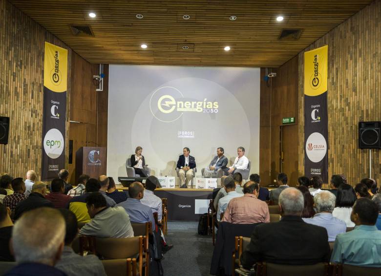 En el Foro Energías Para Colombia 2050, organizado por EL COLOMBIANO, los expertos analizaron el presente y futuro de esta industria en el país. FOTO andrés suárez echeverry