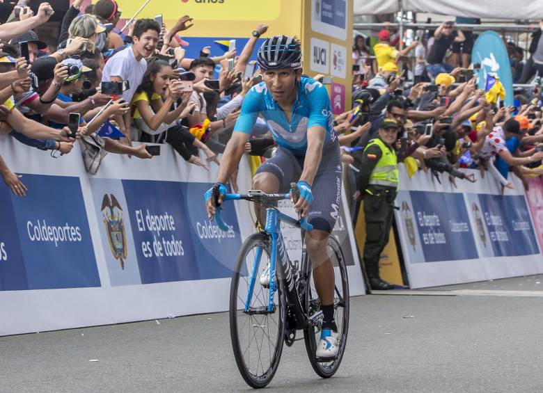 Nairo tiene esta temporada el subcampeonato en la París-Niza y una etapa en el Tour Colombia. FOTO archivo EC