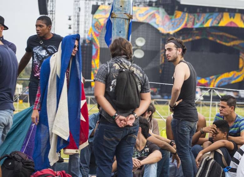 Los Rolling Stones están listos para hacer historia el viernes con un concierto multitudinario en Cuba. FOTO AP