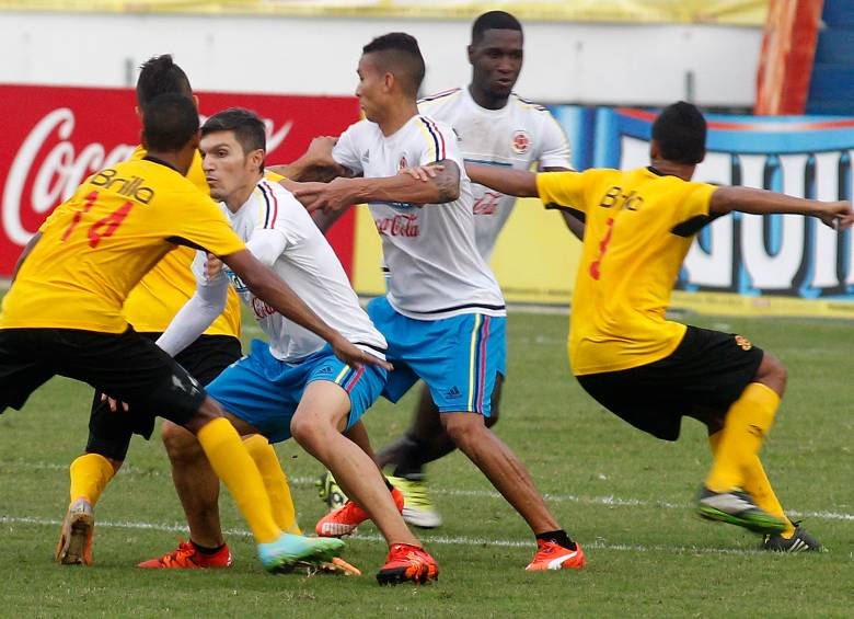 El equipo tricolor deberá imponer las condiciones en el juego ante Argentina, de este martes a las 3:30 p.m. FOTO MANUEL SALDARRIAGA