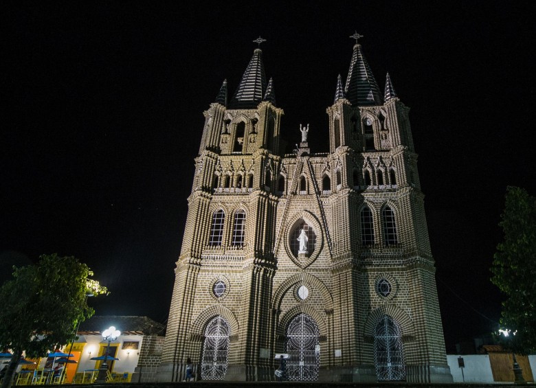 Mención especial merece el templo Santa Gertrudis, uno de los más antiguos de Antioquía. Foto: Julio César Herrera