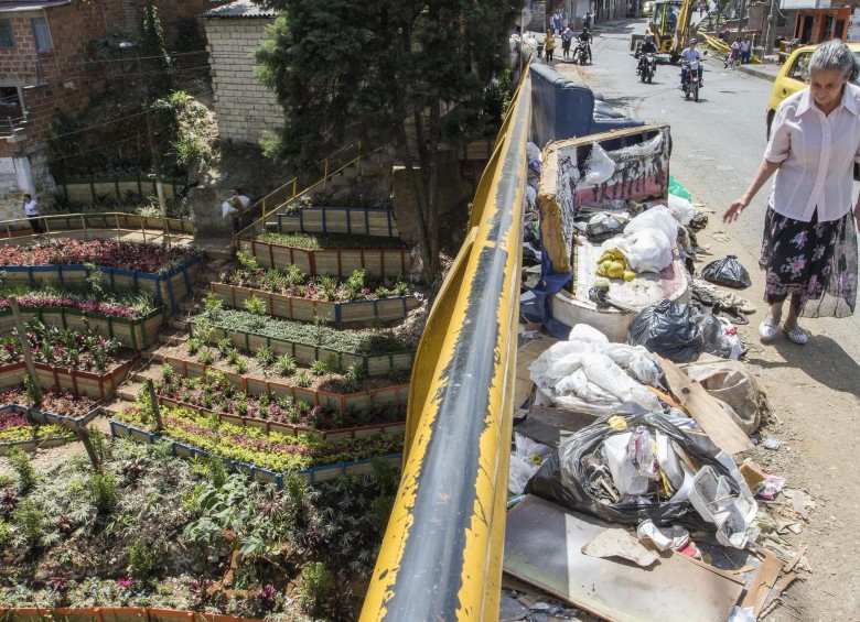 Medellín transformó 135 basureros en jardines