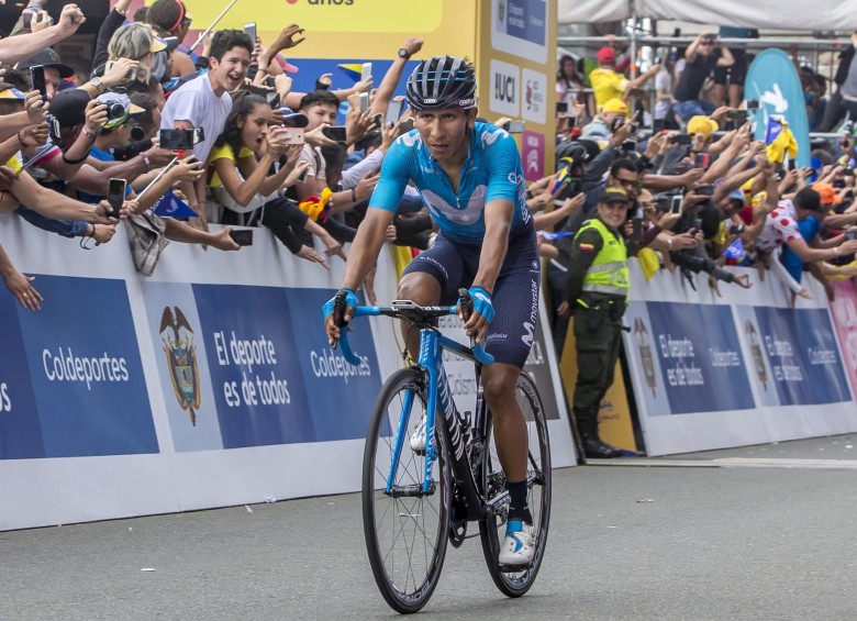 Nairo, quien viene de ganar etapa en el Tour Colombia, buscará su primer título en la París-Niza. FOTO JUAN ANTONIO SÁNCHEZ