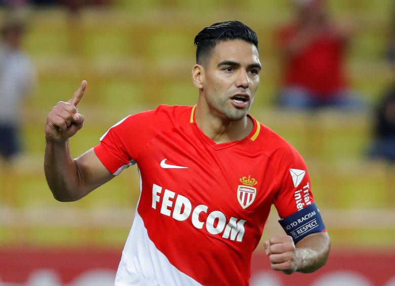 La anotación de Falcao fue de penalti y selló la victoria 2-0 de su equipo sobre el Caen. FOTO REUTERS