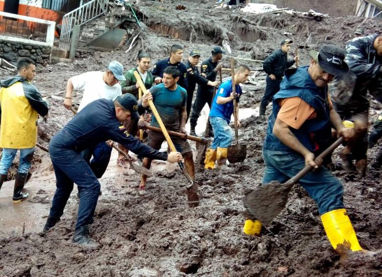 Así son las labores de búsqueda y rescate por invierno en Manizales