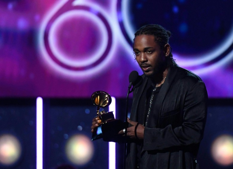El rapero californiano Kendrick Lamar encabeza las nominaciones a los Grammy 2019. Foto: AFP