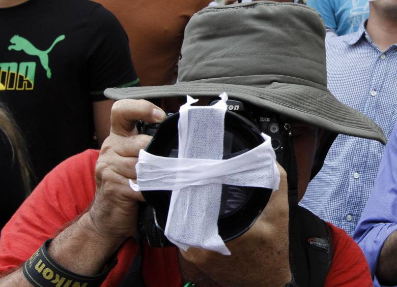 El hecho más grave contra la prensa el año pasado fue el asesinado de Luis Carlos Cervantes en Tarazá, Antioquia. FOTO DONALDO ZULUAGA. 