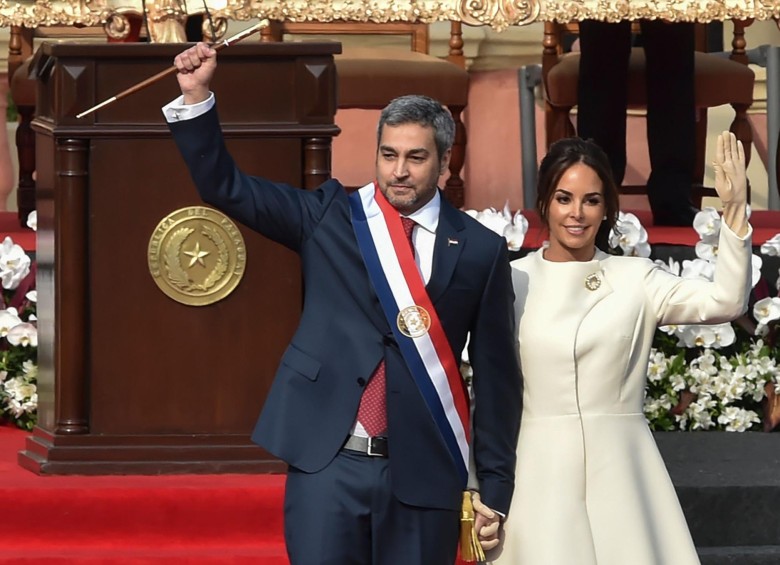 Mario Abdo Benítez toma posesión como presidente de Paraguay