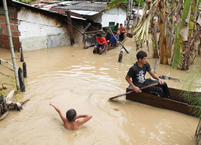 Peñalisa es un corregimiento pobre, a orillas del río Cauca, donde han sido frecuentes las inundaciones. FOTO ARCHIVO JUAN ANTONIO SÁNCHEZ