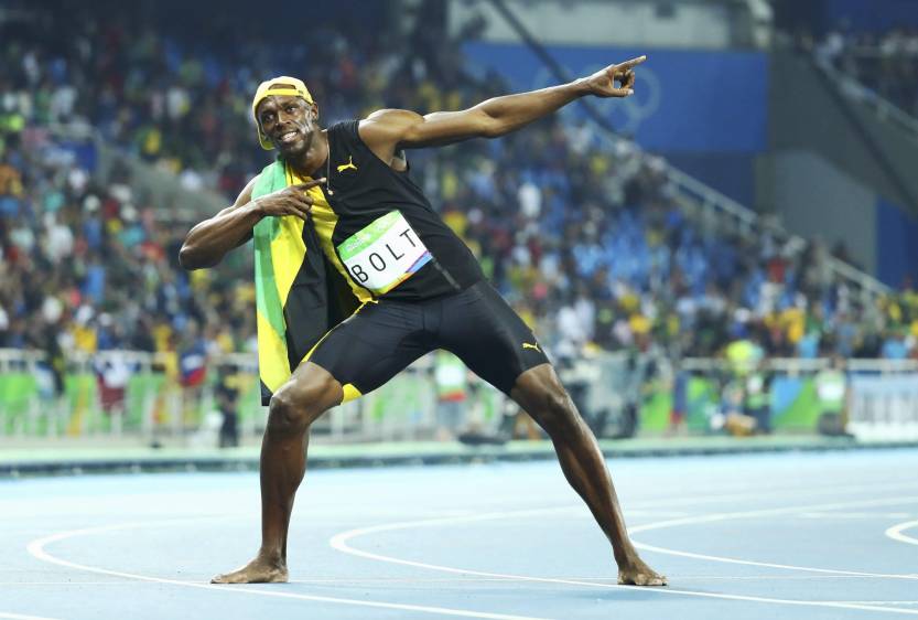 Bolt escribe las páginas más bellas de los 100 m. 