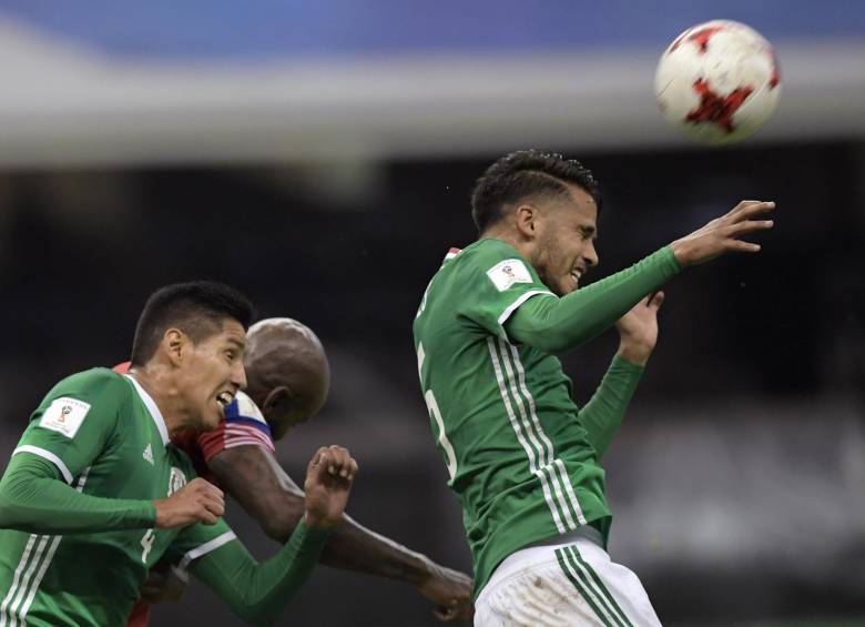 Jugadores de la selección mexicana de fútbol. FOTO AFP