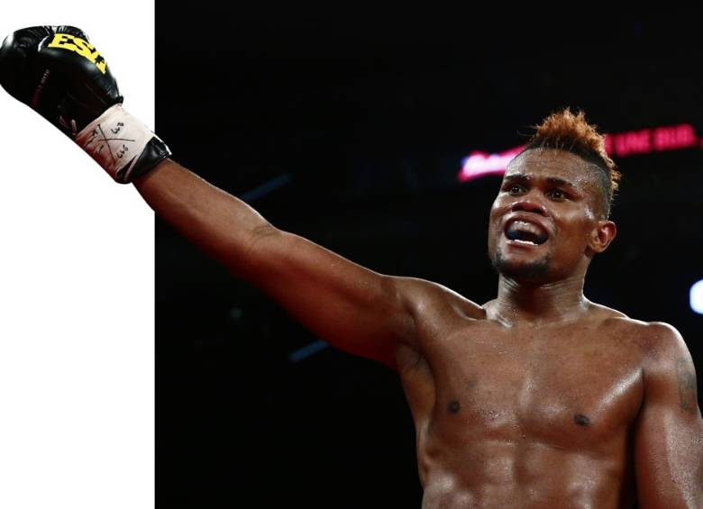 Eléider Álvarez, antioqueño, peso semipesado, retador número 1 del mundo del campeón Adonis Stevenson. FOTO Archivo AFP