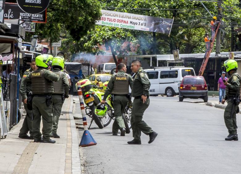 Este sector del barrio Niquía ha sido escenario, en el último mes, de varios hechos delictivos, incluidos homicidios. FOTO JUAN ANTONIO SÁNCHEZ