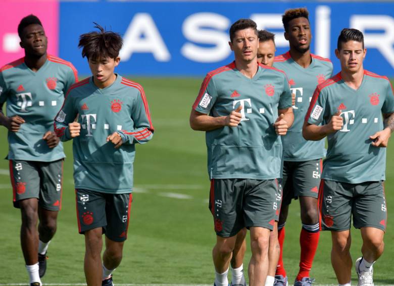 James regresará con el Bayern en la final de la Copa Telekom 2019 