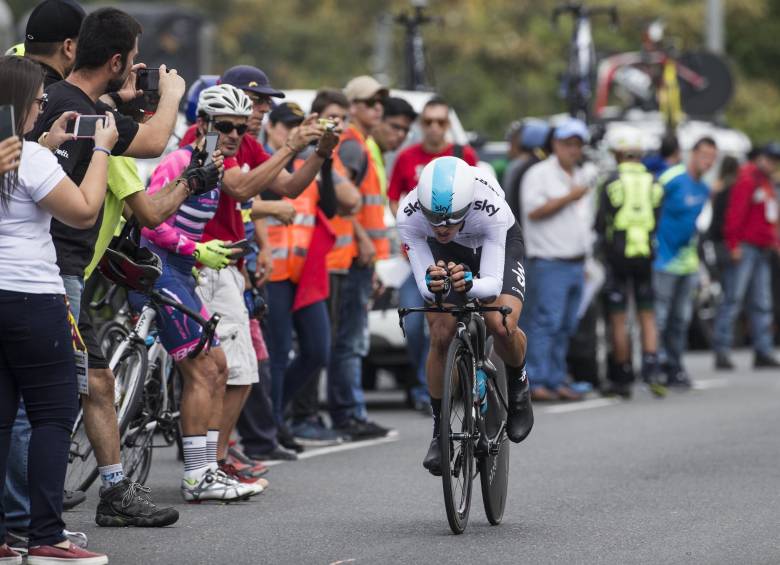 Sergio Henao viene de ser campeón nacional de ruta en Colombia. FOTO JAIME PÉREZ