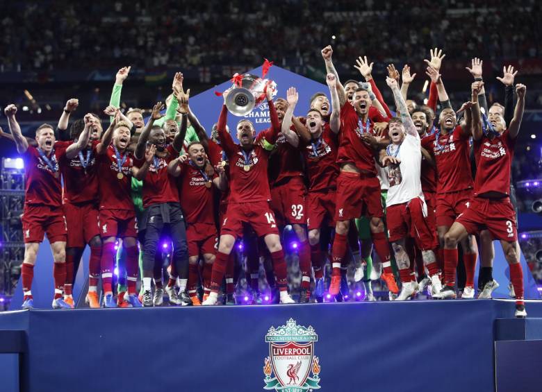 El Liverpool se coronó campeón de la Champions. Foto: Reuters