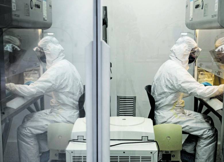 Así luce por dentro el laboratorio del Instituto Colombiano de Medicina Tropical, en Sabaneta, que pertenece al CES.