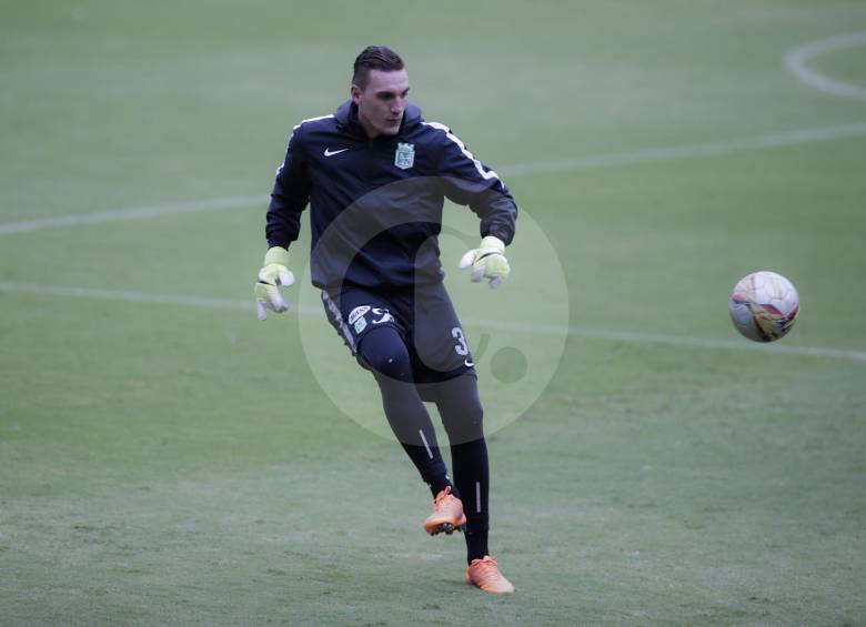 Franco Armani espera que Huracán salga a proponer hoy. FOTO Juan Antonio Sánchez 