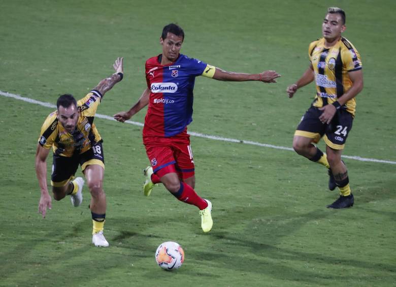 DIM busca su paso en la llave ante Táchira en la Copa Libertadores. FOTO MANUEL SALDARRIAGA