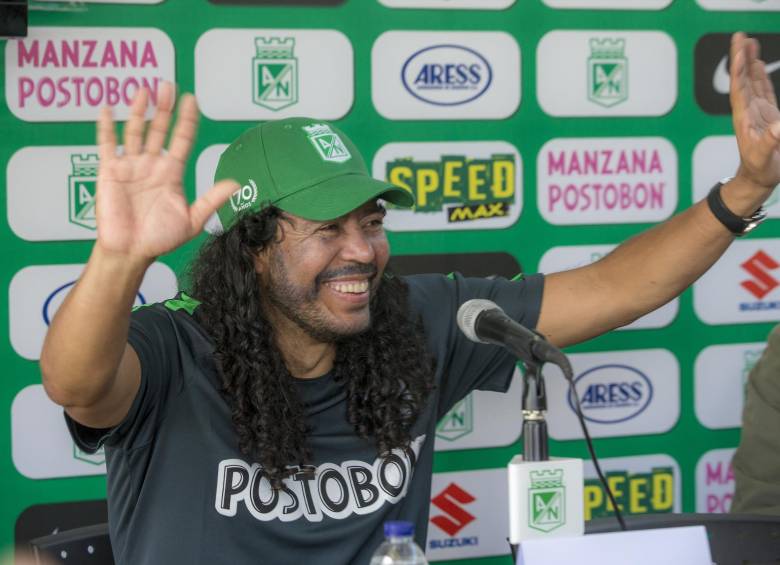 Rene Higuita regreso a laborar con Nacional en 2017. FOTO JUAN A. SÁNCHEZ