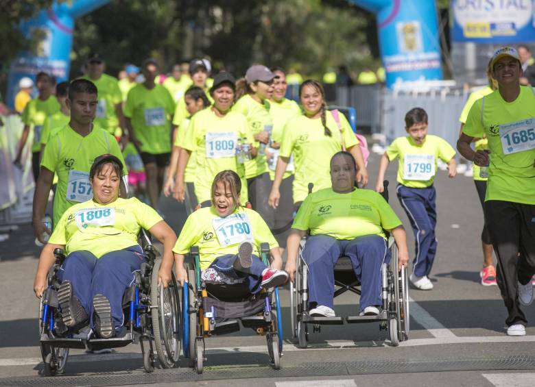 La tradicional carrera de inclusión se realizará por octava ocasión. FOTO: EDWIN BUSTAMANTE