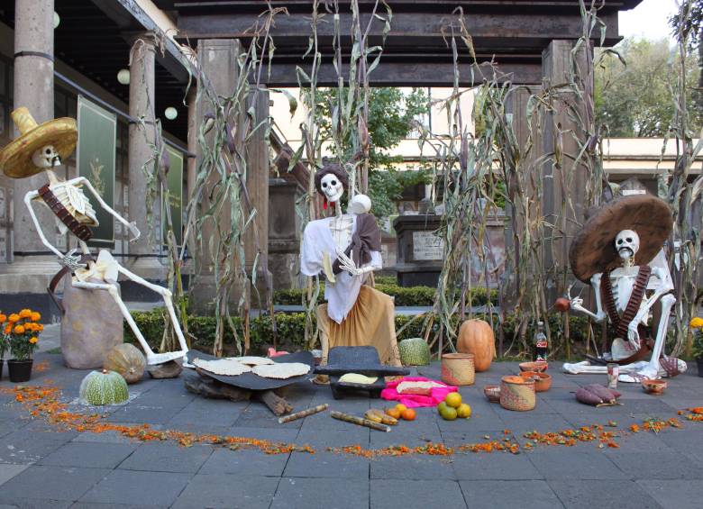 La celebración del Dia de Muertos en México, una forma de acercarse a la muerte desde la celebración. FOTO sstock