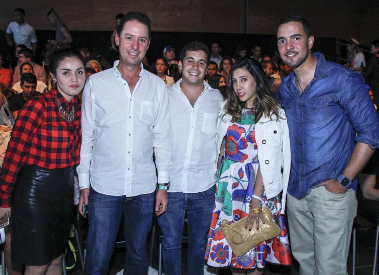 María Fernanda Jiménez, Art Svartsnaider, David Zebede, Itamaria y Luis Osorio. Foto Cámara Lúcida.