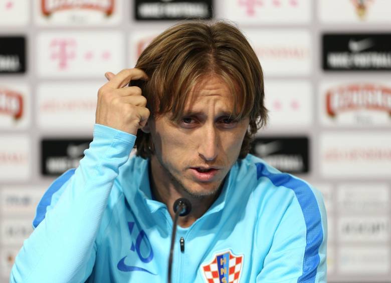 Luka Modric, el líder croata. FOTO REUTERS