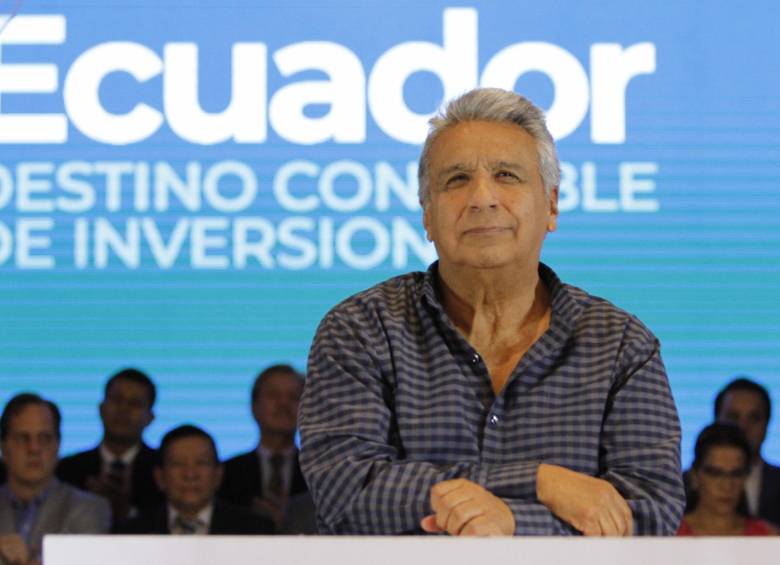 Presidente de Ecuador Lenín Moreno. FOTO: EFE