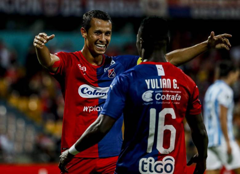 Andrés Ricaurte durante uno de los duelos de la Copa Libertadores este año. FOTO JAIME PÉREZ