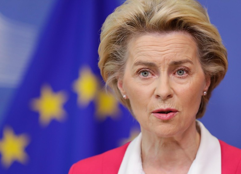 Durante la presentación del nuevo pacto, la presidenta de la Comisión Europea, Ursula von der Leyen, afirmó que se trata de un “justo equilibrio” entre responsabilidad y solidaridad. FOTO AFP