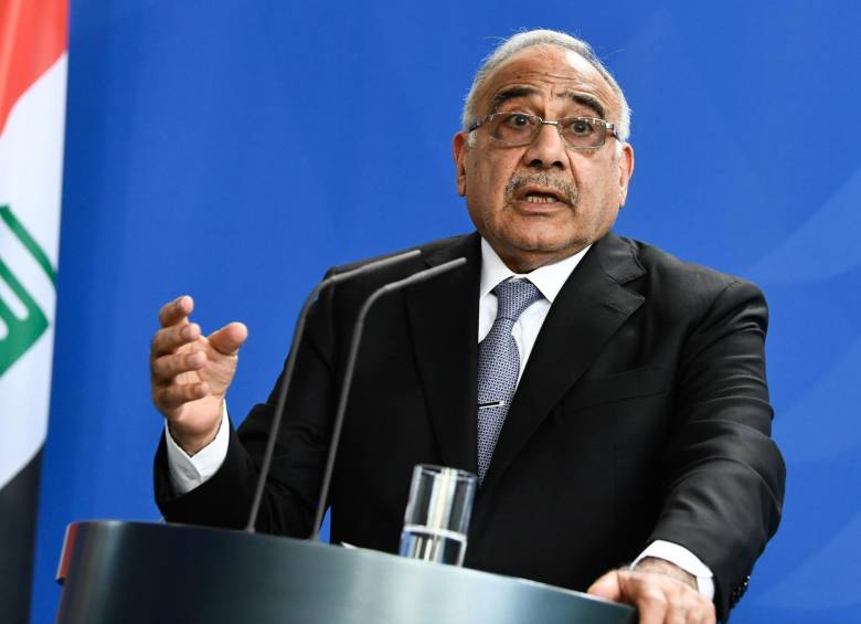Adel Abdel Mahdi, un independiente, cedió este viernes. FOTO EFE